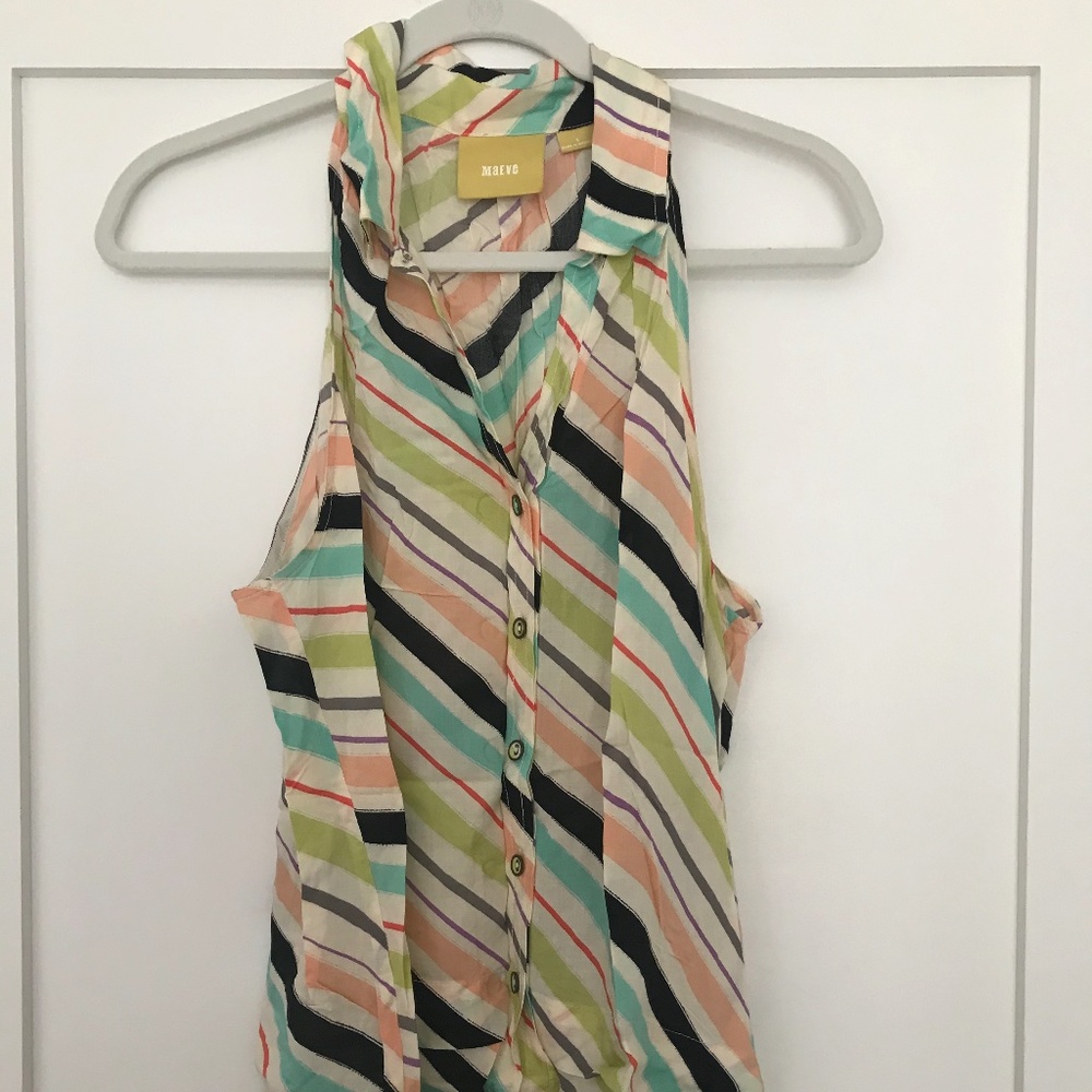 Anthropologie Maeve blouse, size 6